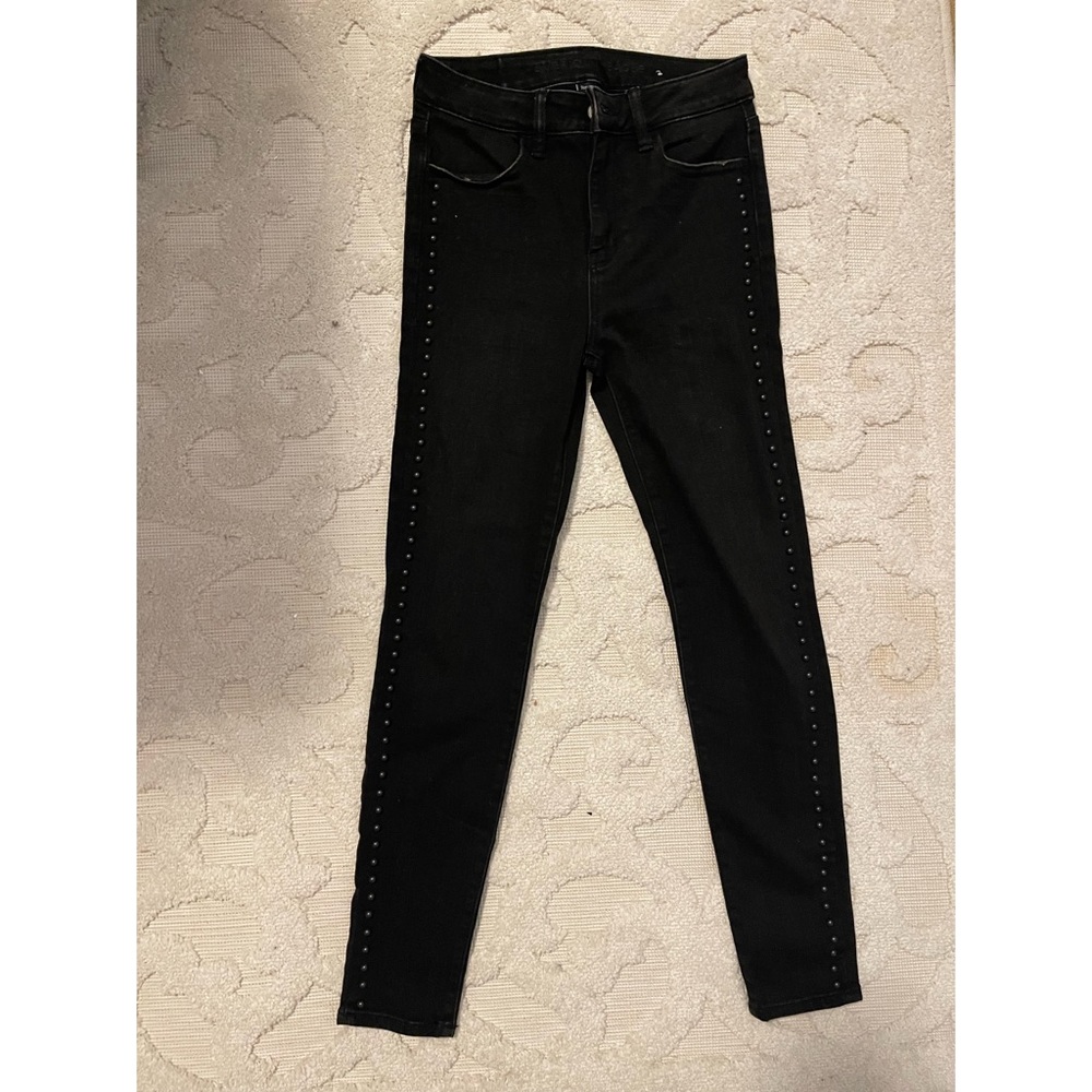 American Eagle Size 0 studded jeans